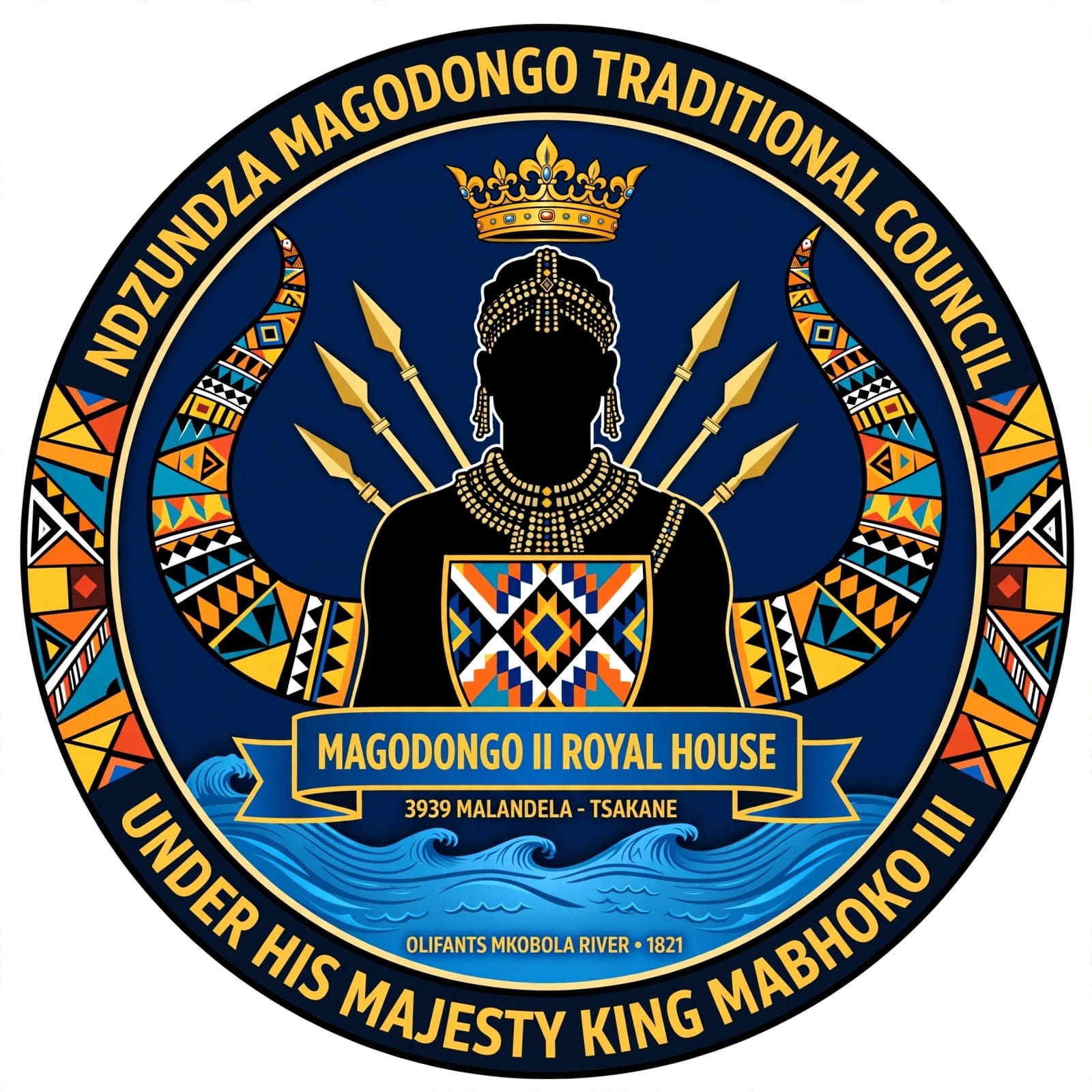 Official Ndzundza Magodongo Royal Crest